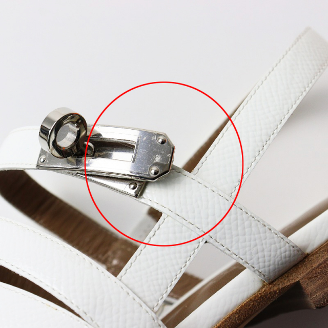 期間限定価格】エルメス HERMES ケリー バックル ストラップサンダル  