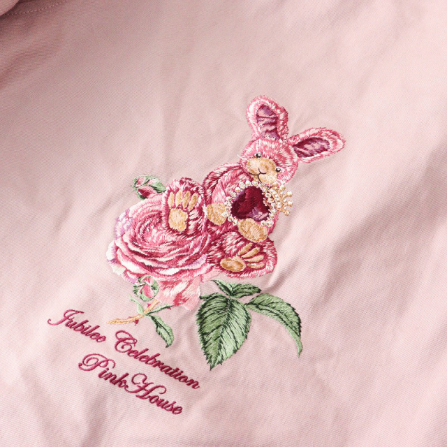 極美品 定価4.1万 2022SS ピンクハウス PINK HOUSE ジュビリーラビット  