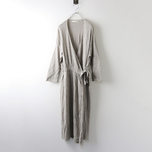 未使用 2022SS エヴァムエヴァ evam eva リネンワンピース linen one 