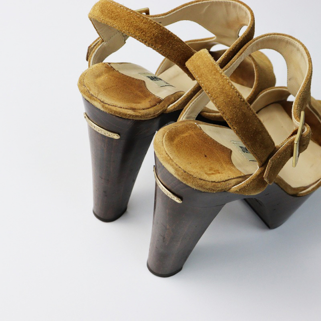 ジミーチュウ サンダル （JIMMY CHOO(ジミーチュウ) / サンダル/36/BLK  