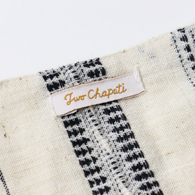 美品 トゥーチャパティ Two chapati ラバリブラウス/オフホワイト  