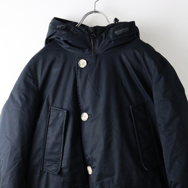 ウールリッチ WOOLRICH WOCPS2724D Laminated Cotton Parka ラミネーテッドコットンパーカー USA XS/ブラック ダウン【2400014214987】 ウールリッチ WOOLRICH WOCPS2724D Laminated Cotton Parka