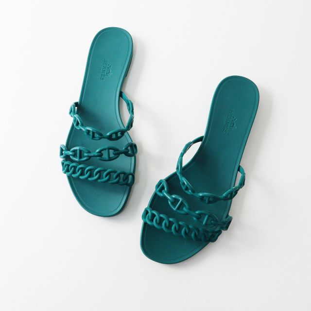 HERMES リヴァージュ　シェーヌダンクル　サンダル 35 HERMES（エルメス） HERMES Rivage リヴァージュ 5連 シェーヌダンクル