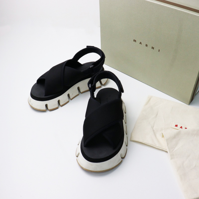 2020SS イタリア製 マルニ MARNI プラットフォーム ストラップクロス 