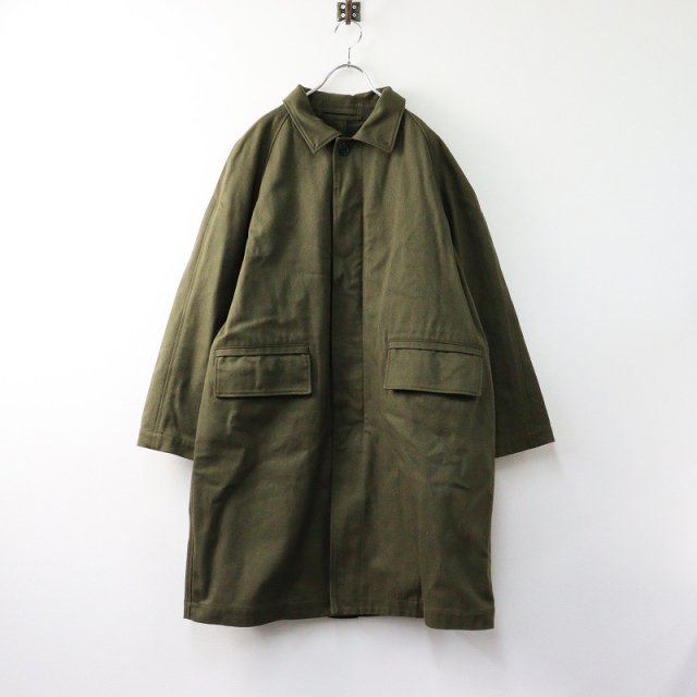 2020AW マーガレットハウエル MARGARET HOWELL × HALFTEX ステンカラー 