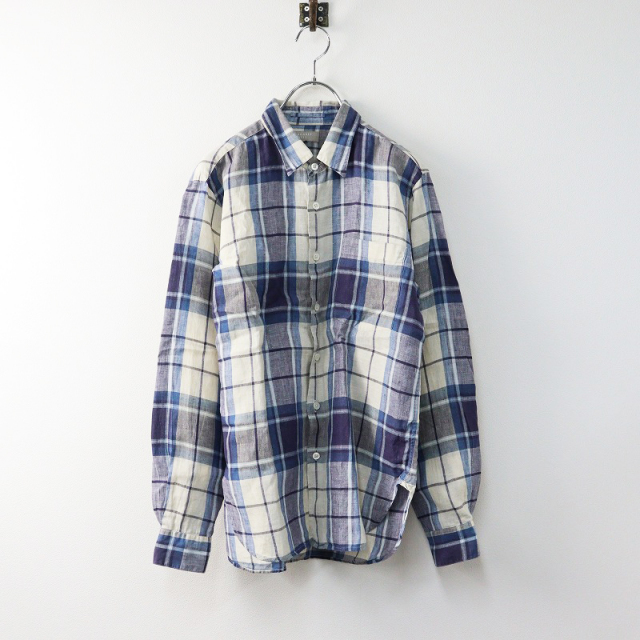 マーガレットハウエル　ブロックチェックシャツ　新品未使用 楽天市場】チェック シャツ レディース（ブランドマーガレットハウエル