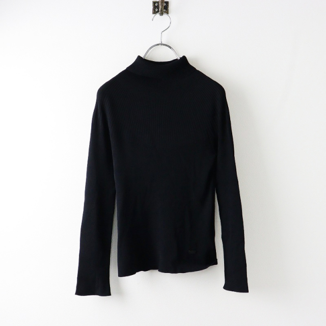 美品 2022AW フォクシー FOXEY 42446 KNIT TOP DOLCEVITA 38/ブラック 