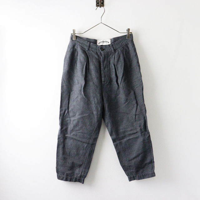 アーツアンドサイエンス ARTS&SCIENCE クロップド タック パンツ 0 