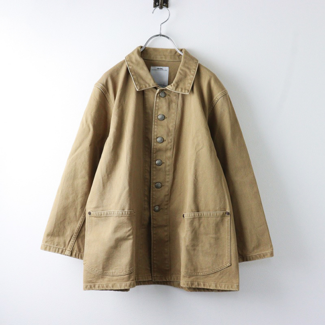 ヴィズヴィム visvim BUCKY COVERALL (DMGD CHINO) 2/ベージュ 