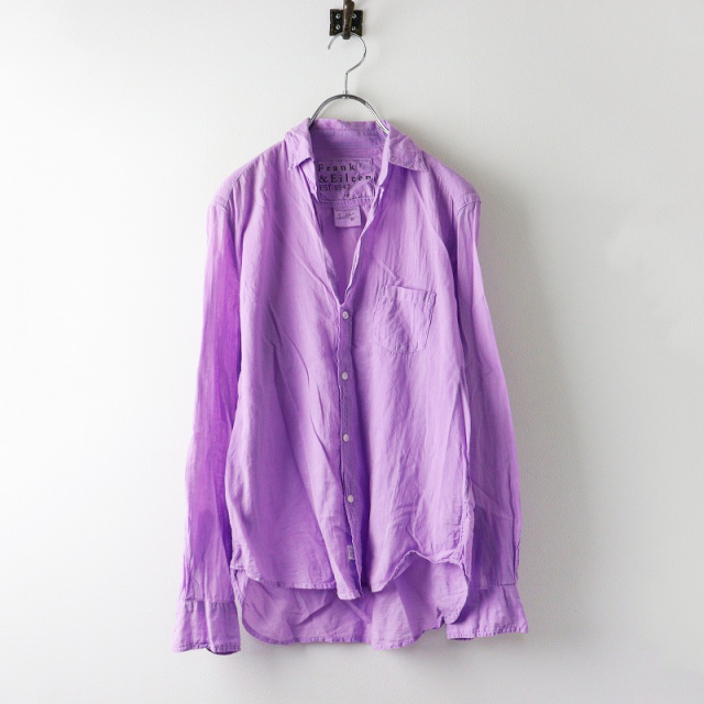 cloth&cross 作り出さ リネン フリル チュニック シャツ ハグオーワー