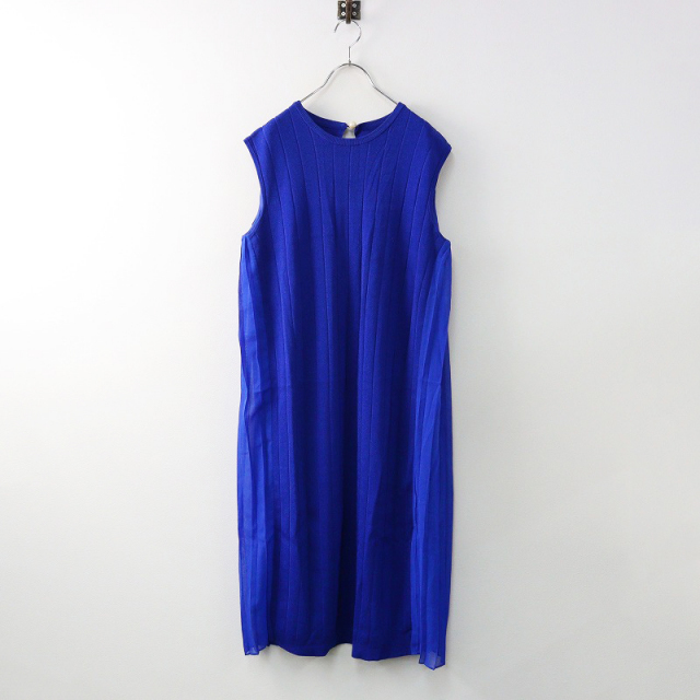 美品 グレースクラス GRACE Class バックプリーツ切替 ニット  