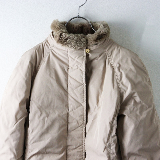 最高級 白タグ イタリア製 Max Mara マックスマーラ レッキスファー付 