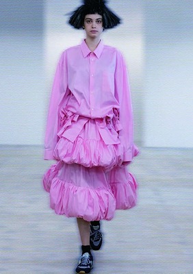 2024SS コムコム コムデギャルソン COMME des GARCONS リボン ロング 