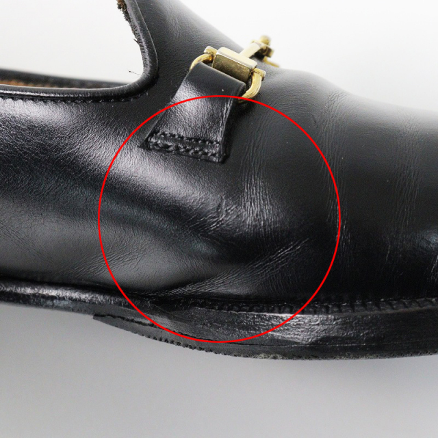 オータムセール】レユッカス Le Yucca's レザー ビットローファー 38