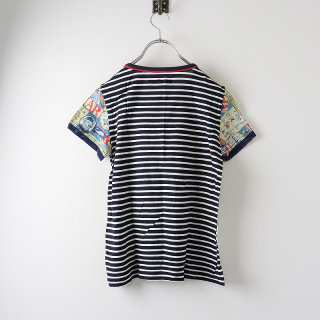 ALBEROBELLO - アルベロベロ　Tシャツ　ぶたさんカットソー　美品　オレボレブラ　ボーダー ALBEROBELLO - アルベロベロ OLLEBOREBLA by ALBEROBELLO ぶた
