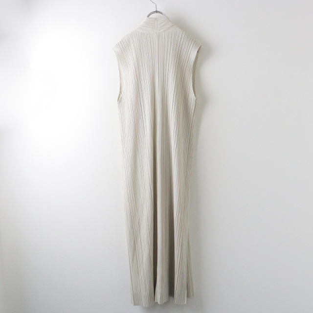 PLEATS PLEASE メッシュロングベスト