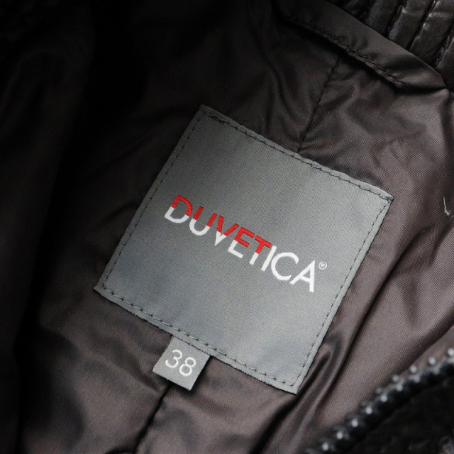 【美品】DUVETICA ダークブラウン ロングダウンジャケット 38 美品】DUVETICA ダークブラウン ロングダウンジャケット 38