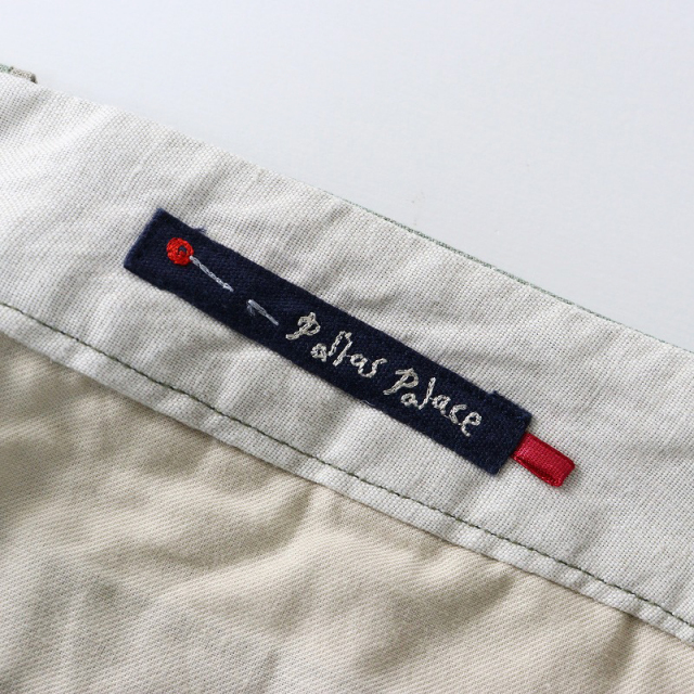 パラスパレス　リネンテーパードパンツ パラスパレスリネンテーパードパンツ