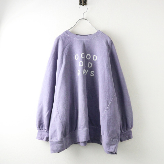 nest Robe UpcycleLino プリントスェット UpcycleLino】BASIC 裏毛ビッグスウェット｜nest Robe / CONFECT