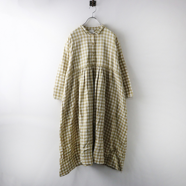 美品 ヴェリテクール Veritecoeur VC-1001 ギンガムチェックロング  