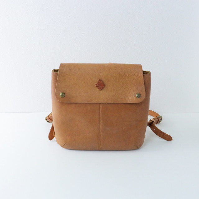 クレドラン CLEDRAN MARCHE RUCKSACK レザー リュックサック /ブラウン  