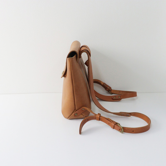 クレドラン CLEDRAN MARCHE RUCKSACK レザー リュックサック /ブラウン  