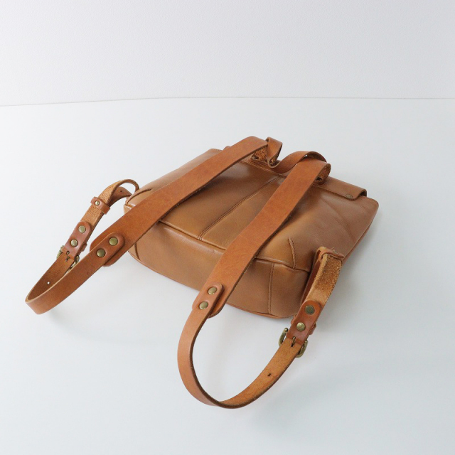 クレドラン CLEDRAN MARCHE RUCKSACK レザー リュックサック /ブラウン  