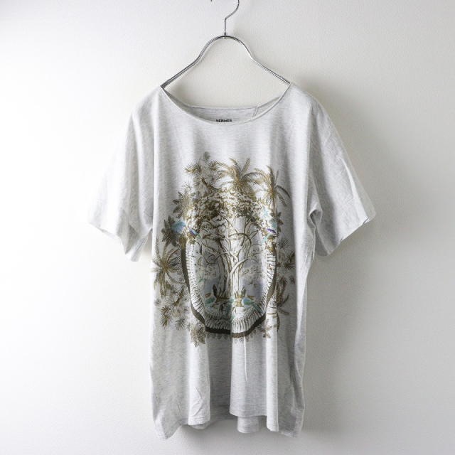 絶対的な信頼 ホース刺繍 近年モデル エルメス ブラウス フレンチ カットソー シャツ/ブラウス(半袖/袖なし)