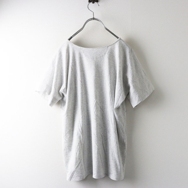 HERMES - フランス製 JPタグ エルメス HERMES コットン プリント フレンチスリーブTシャツ 36//ライトグレー トップス カットソー【2400014303674】 期間限定価格】フランス製 JPタグ エルメス HERMES コットン