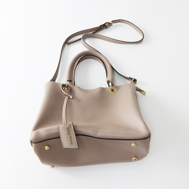 美品 ジャンニノターロ GIANNI NOTARO レザー2wayハンドバッグ