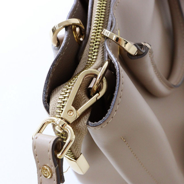 美品 ジャンニノターロ GIANNI NOTARO レザー2wayハンドバッグ