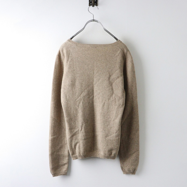 アスペジ ASPESI カシミヤ100% Vネック ニット プルオーバー 42  