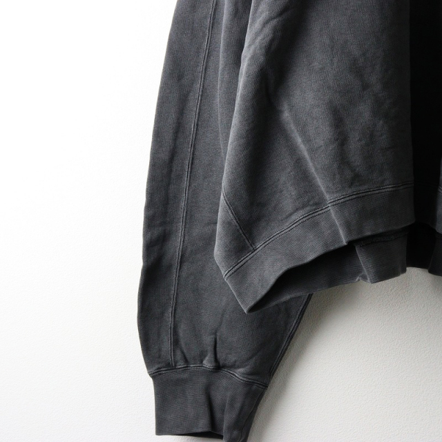 2023AW フレームワーク FRAMeWORK ショートワイドSWEAT/グレー 