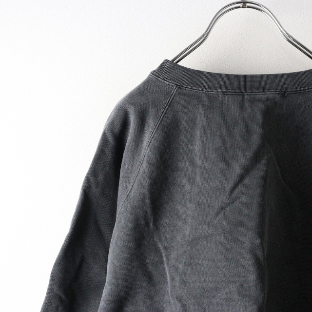 2023AW フレームワーク FRAMeWORK ショートワイドSWEAT/グレー 