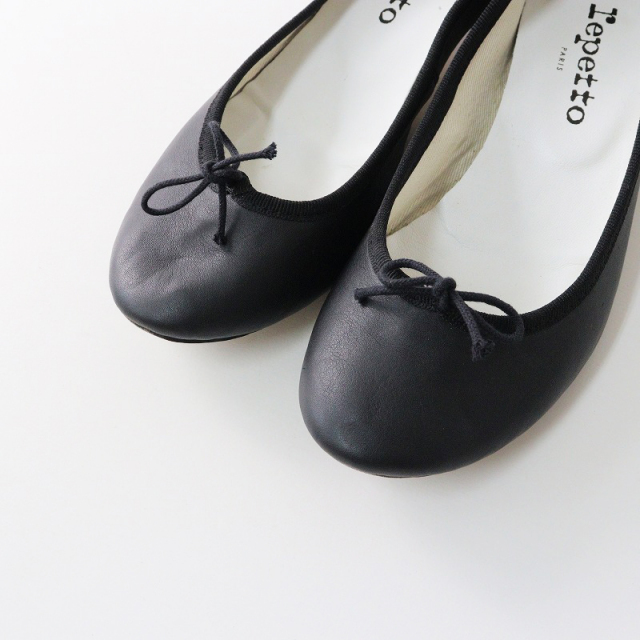 レペット repetto V511VA Camille カミーユ レザーバレエシューズ 37 