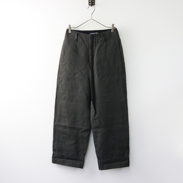 2024SS マーガレットハウエル MARGARET HOWELL LINEN トラウザーズ 2 