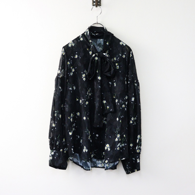 ロイスクレヨン ジャガード セーラー ジャケット フラワー 刺繍 2021SS  