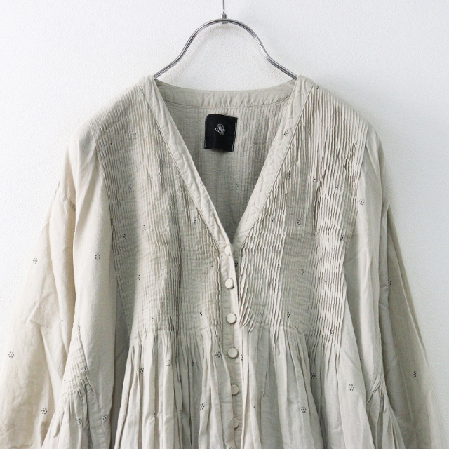 2024AW 定価4.1万 メゾンドソイル maison de soil 60s COTTON DOT 