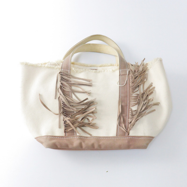 定番 人気アイテム アヤコ AYAKO Side Fringe Tote Bag キャンバス 