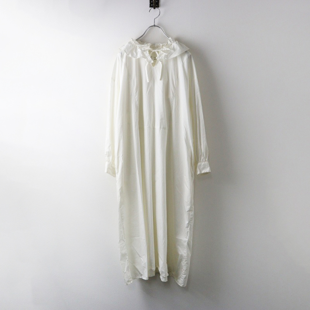 未使用 定価2.5万 ローブデポー ROBE de PEAU ラッフルカラードレス F 