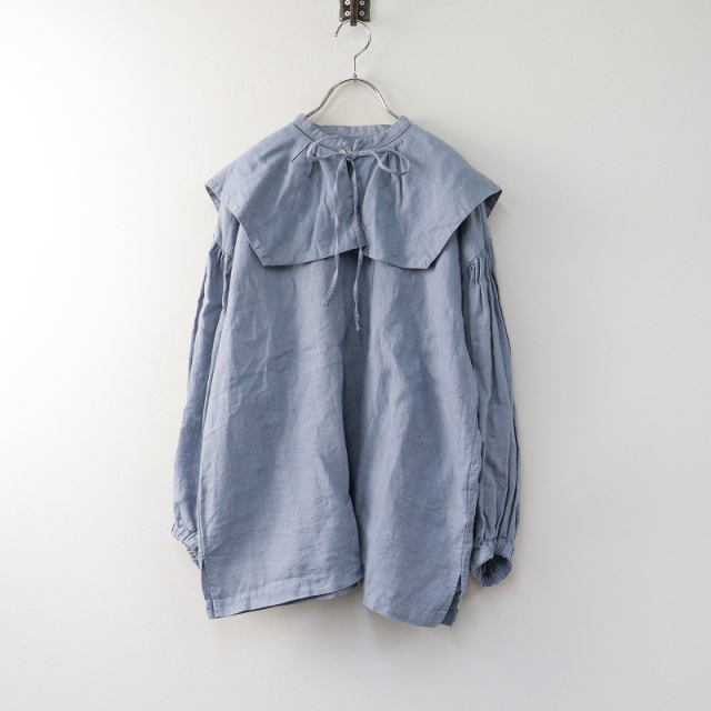 nest Robe】リネンリバティセーラーブラウス