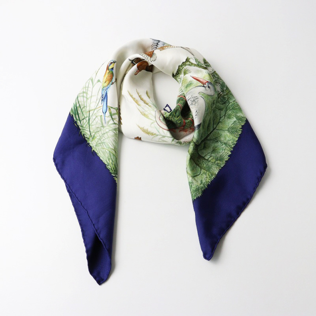 期間限定価格】エルメス HERMES カレ90 Halte en Camargue カマルグで  