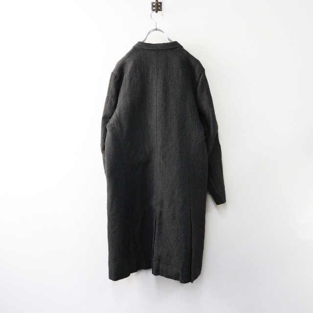 062161○ vlas blomme コットン コルトレイクリネン コート（アローズ  