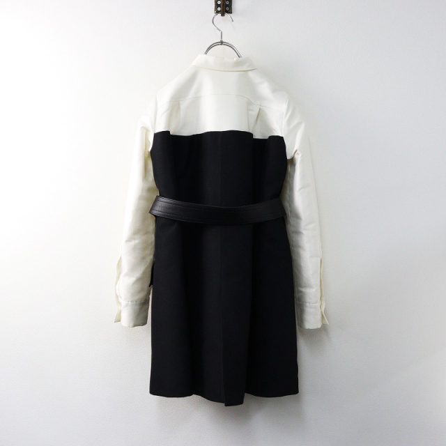 sacai サカイ ブラウス シャツ ジャケット ドッキング スプリングコート sacai サカイ ブラウス シャツ ジャケット ドッキング