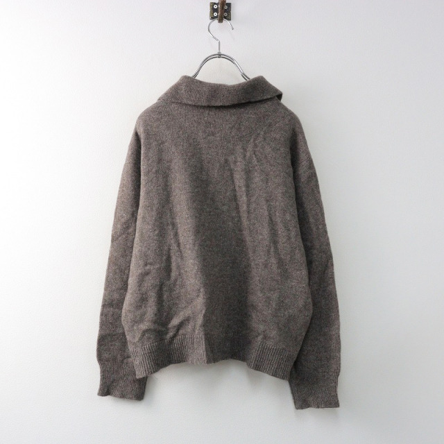 2024AW エムエイチエル マーガレットハウエル MHL. MARGARET HOWELL WASHABLE DRY WOOL スタンドカラーニット 2【2400014348958】 期間限定価格】2024AW エムエイチエル マーガレットハウエル MHL