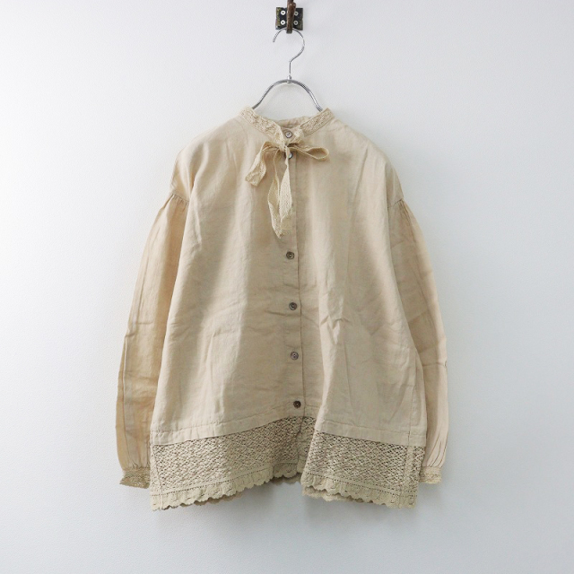 ネストローブnestrobe☆新品未使用リネンプルオーバーブラウス （未  