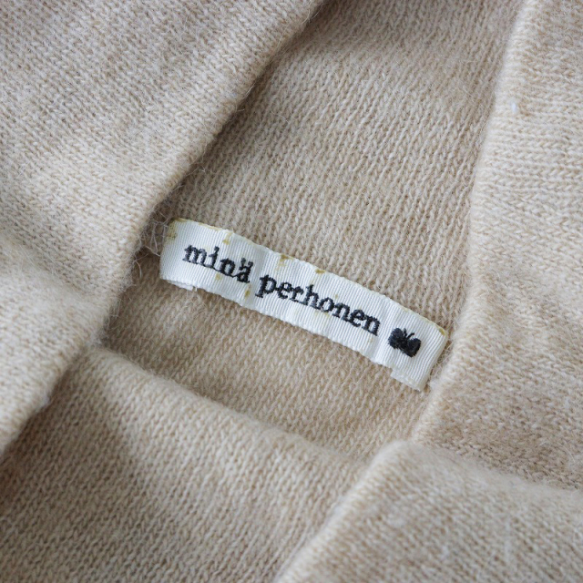 ミナペルホネン mina perhonen wa8267 sand hill キャメル