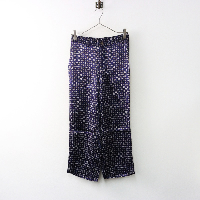 美品 45R 45rpm フォーティファイブアール レーヨンサテンの小紋  