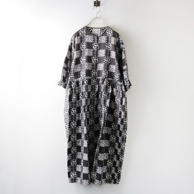 HaTaKaKe×TSUHARU】袖切替ボリュームワンピース 【公式通販】