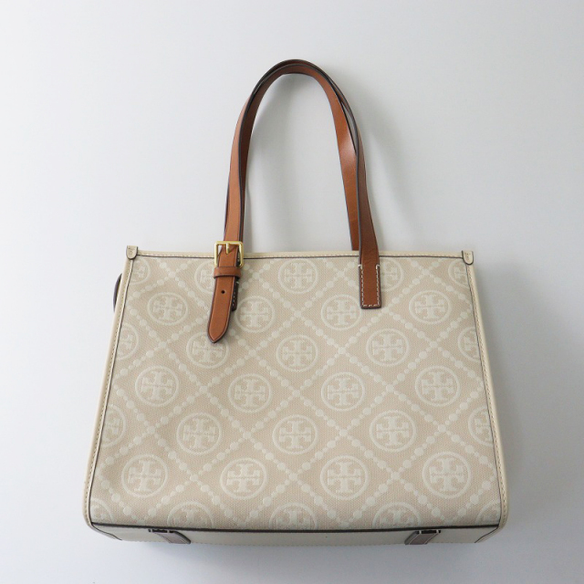 人気大容量 美品 トリーバーチ Tory Burch Tモノグラム